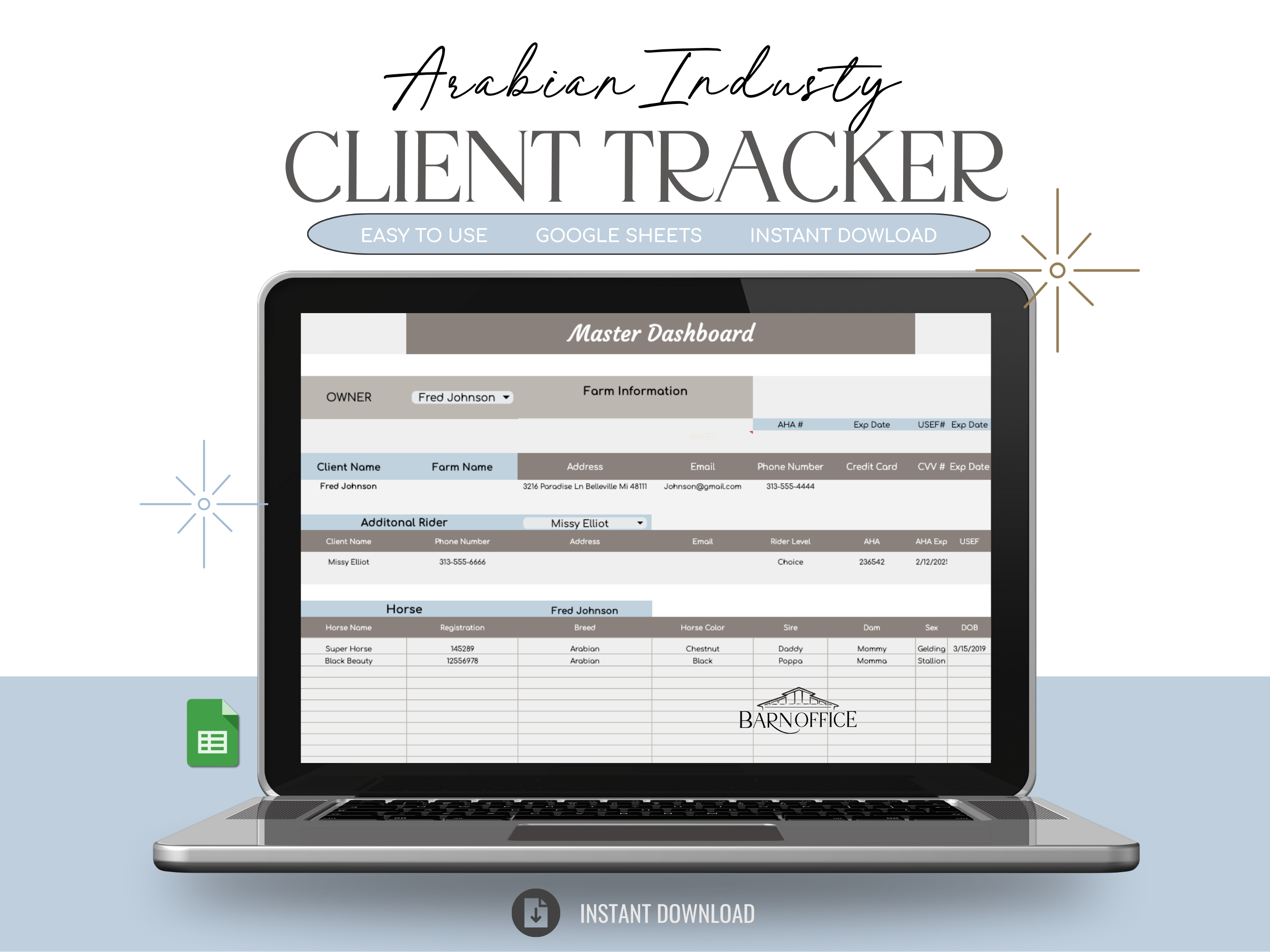 Arabian Industry Client Tracker