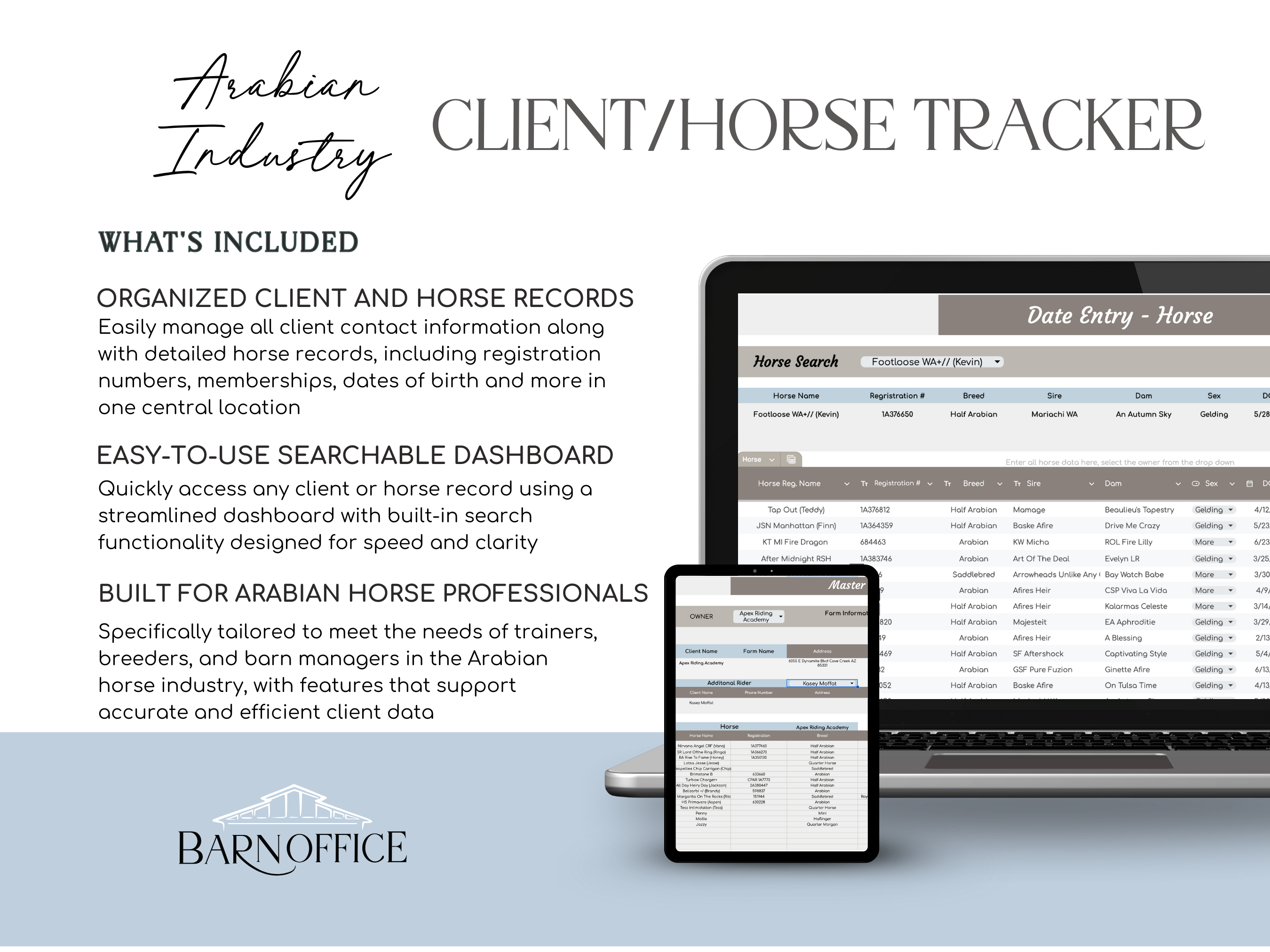 Arabian Industry Client Tracker