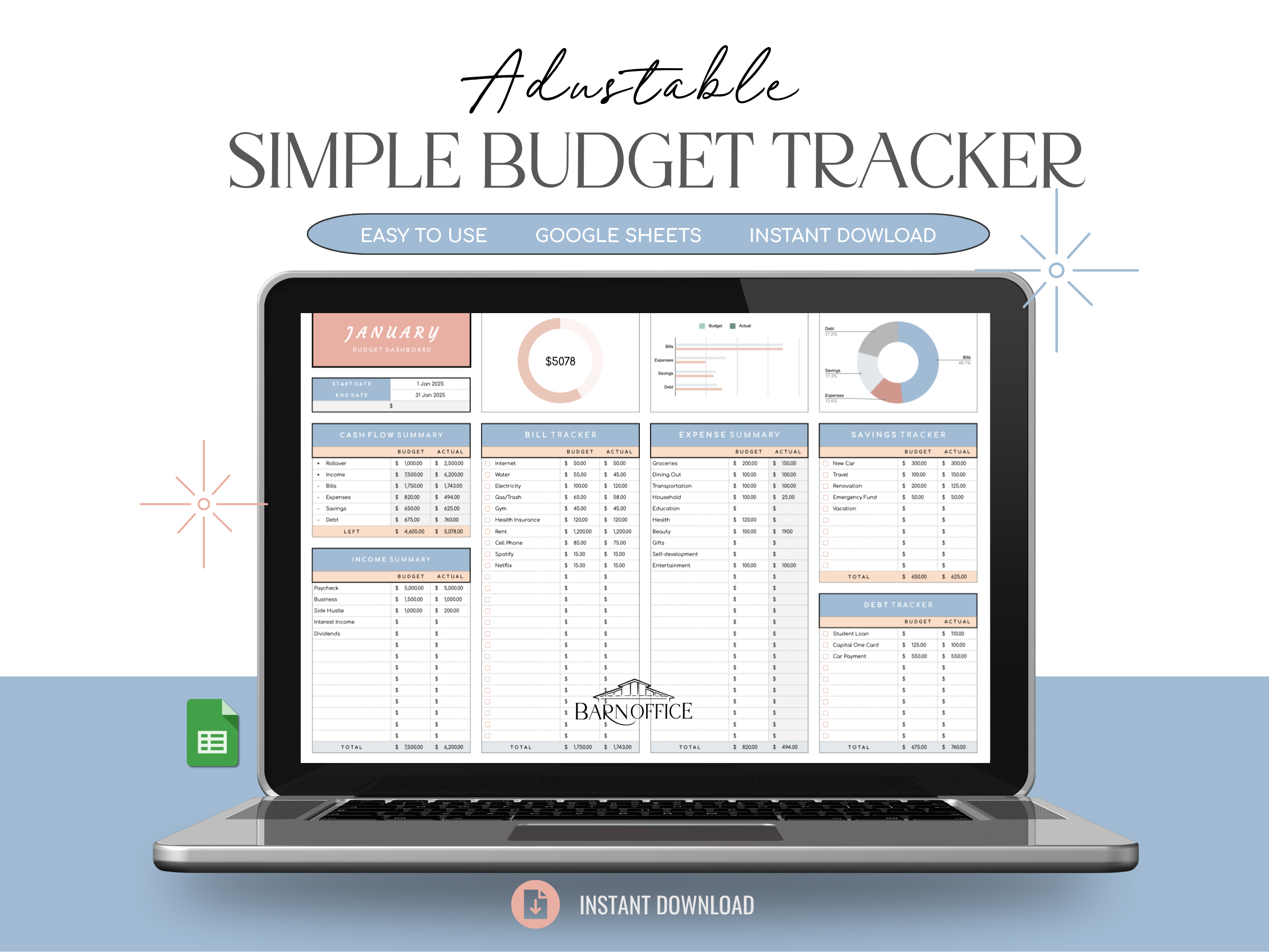 Simple Budget Tracker