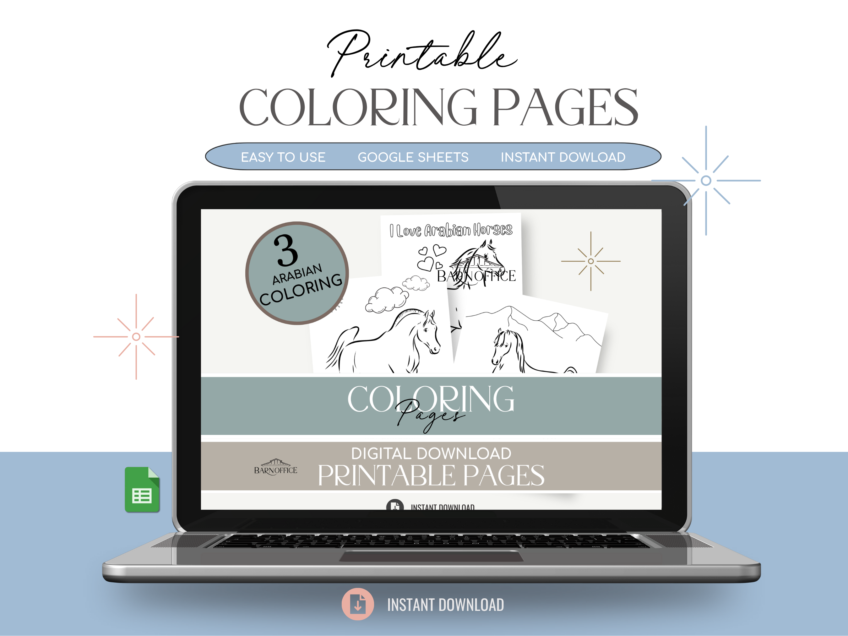 Arabian Horse Coloring Pages